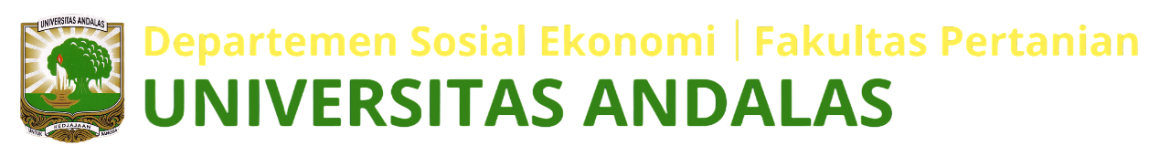 Departemen Sosial Ekonomi | Fakultas Pertanian Universitas Andalas